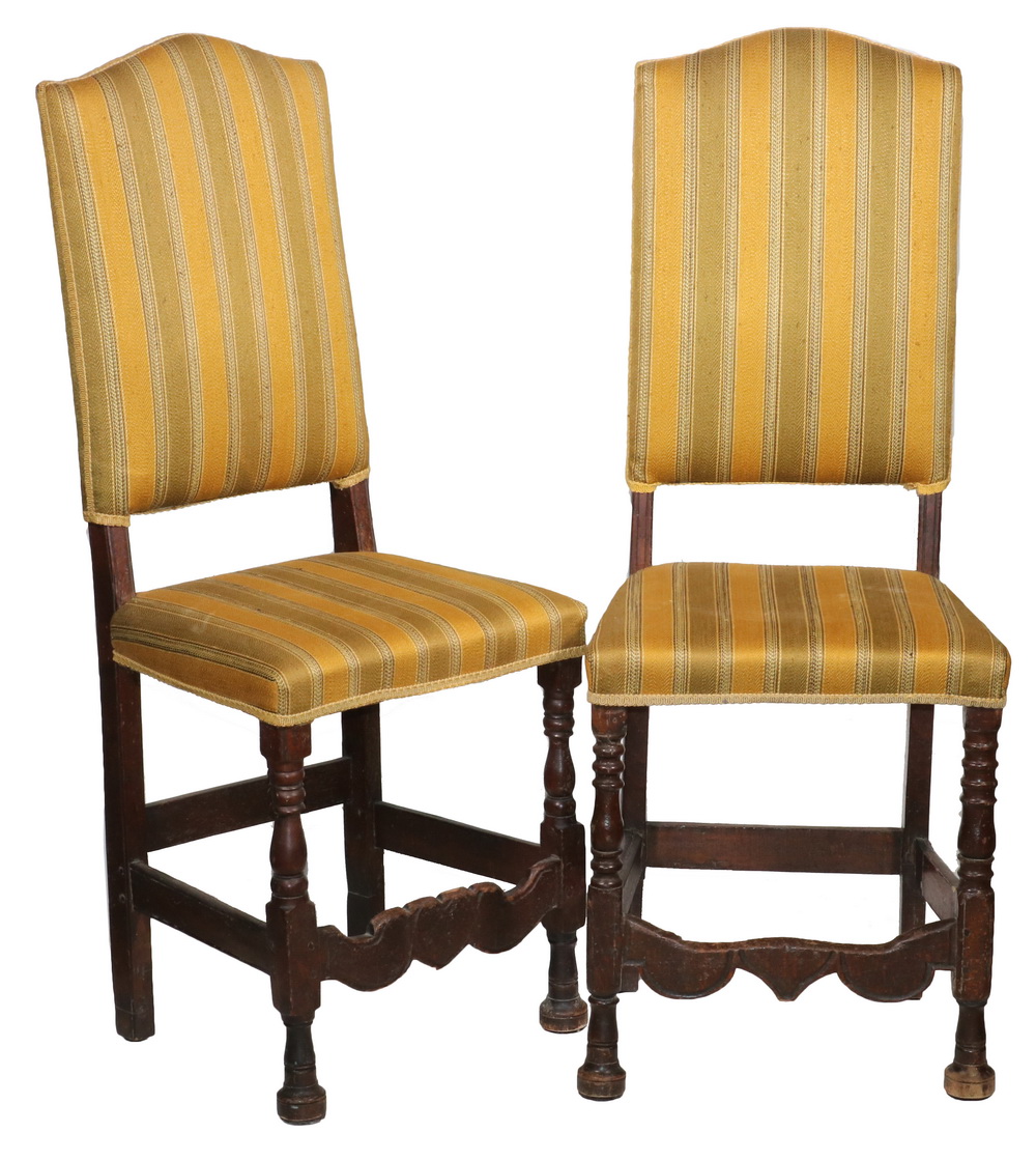 PR BAROQUE UPHOLSTERED SIDE CHAIRS 2b4871