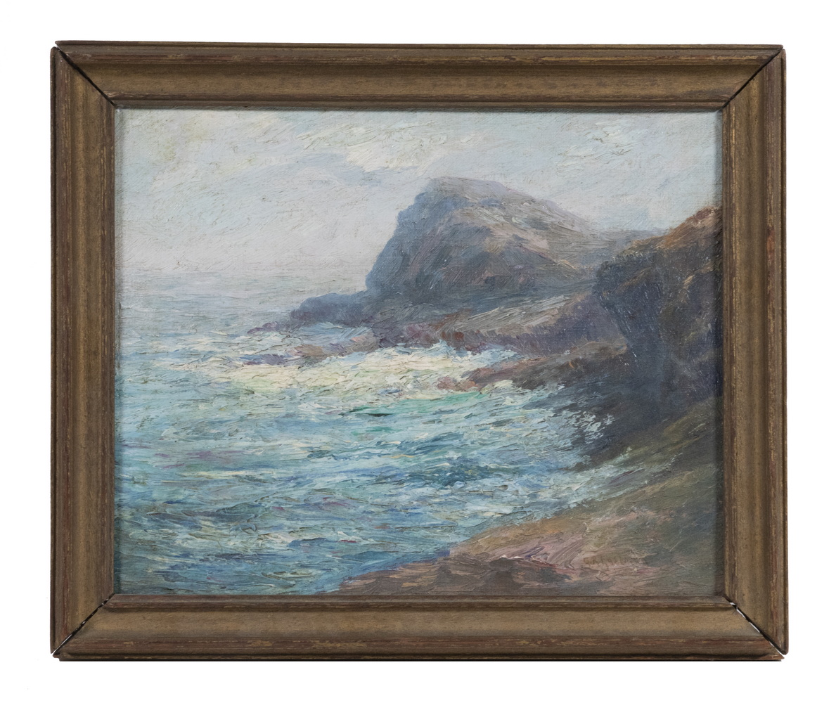 MAINE SEASCAPE CIRCA 1910 Gull 2b489d