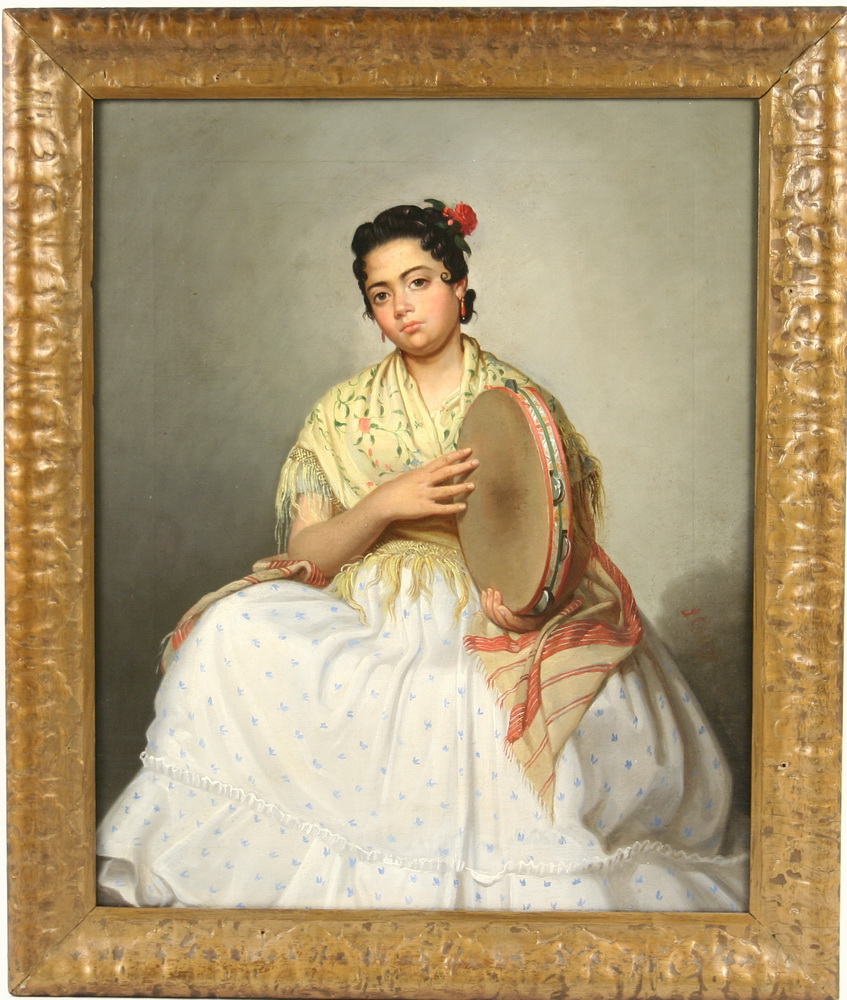 UNKNOWN ARTIST, 19TH C. Portrait of