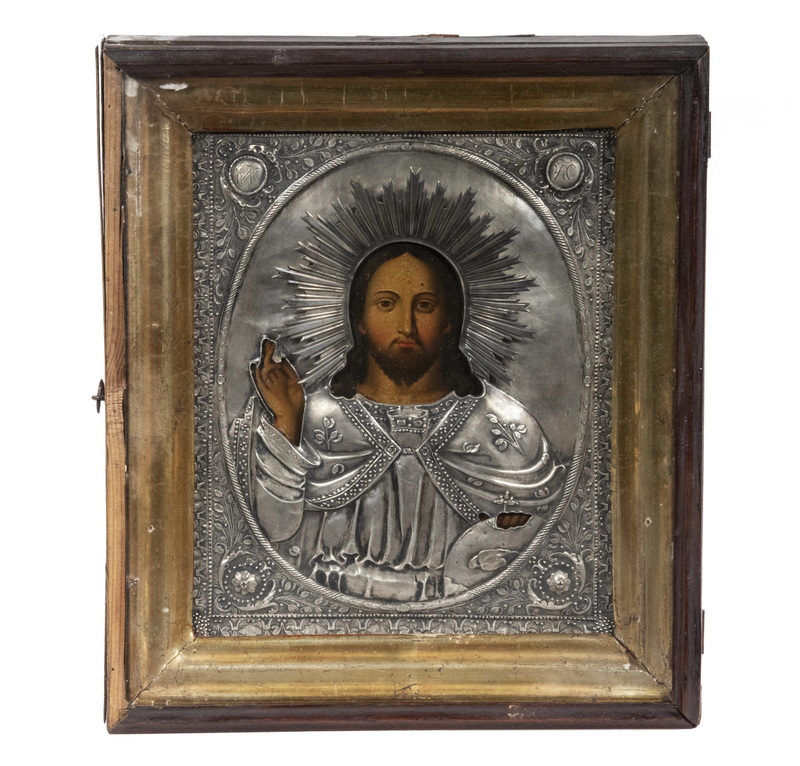 EARLY 19TH C. RUSSIAN ICON, ST