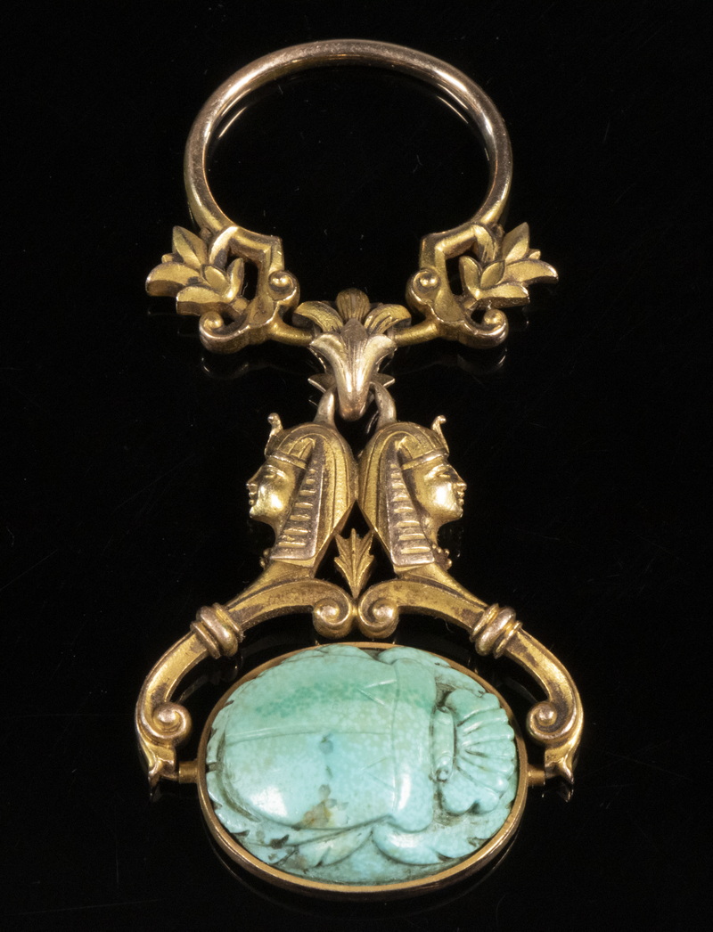 RARE REVOLVING WATCH FOB/PENDANT