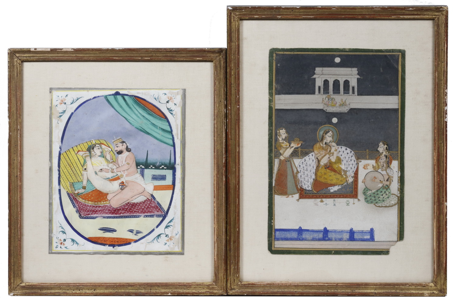  2 MUGHAL ILLUMINATED MANUSCRIPTS 2b4a1d