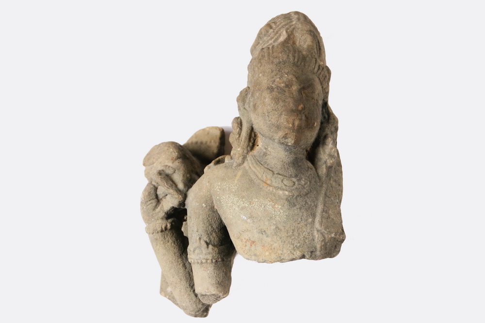 FRAGMENT OF GANDHARA BUDDHA Bodhisattva 2b4a1e