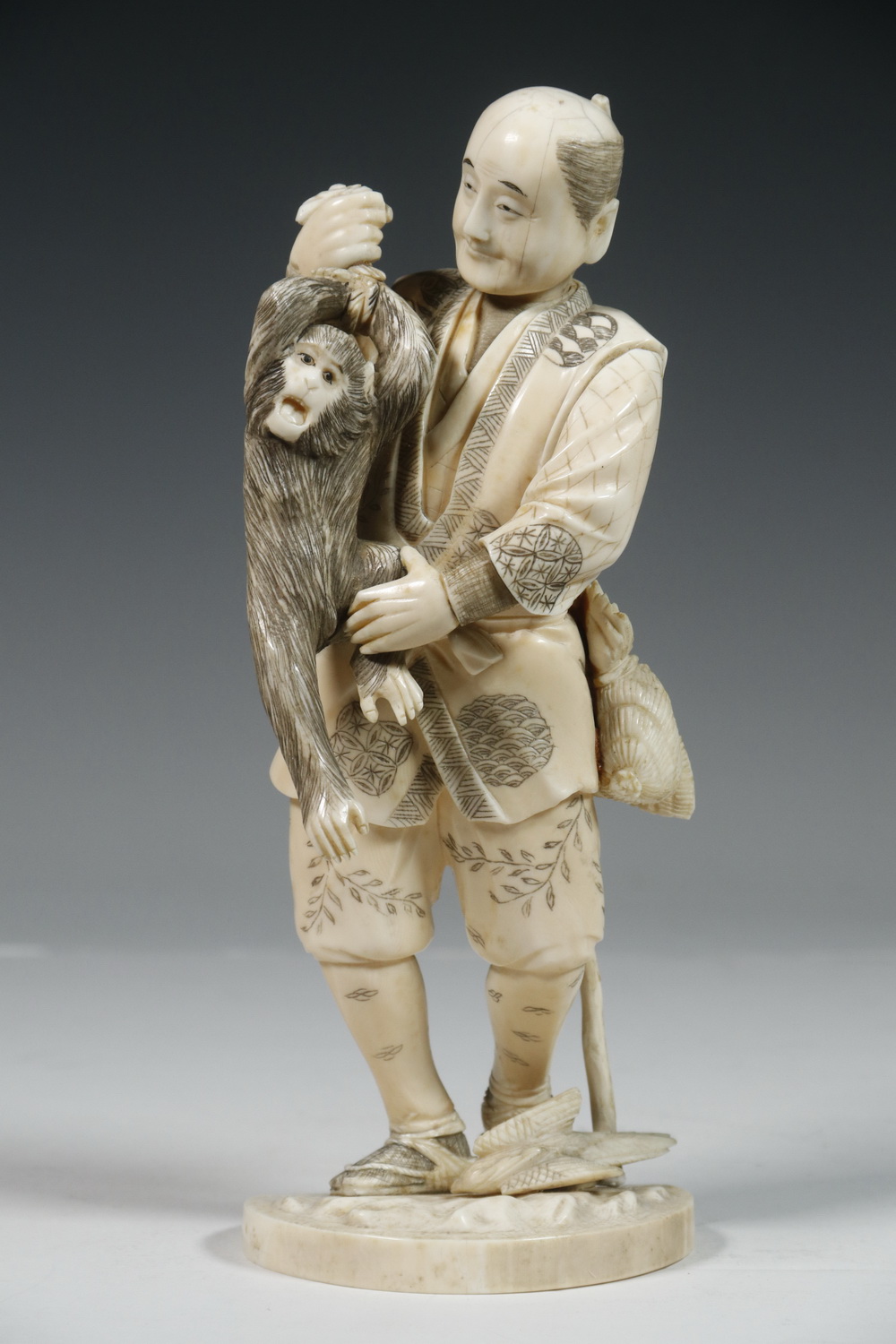 19TH C. JAPANESE CABINET FIGURE