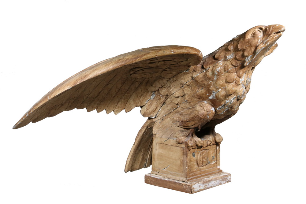 CARVED AMERICAN PILOT HOUSE EAGLE 2b4a57