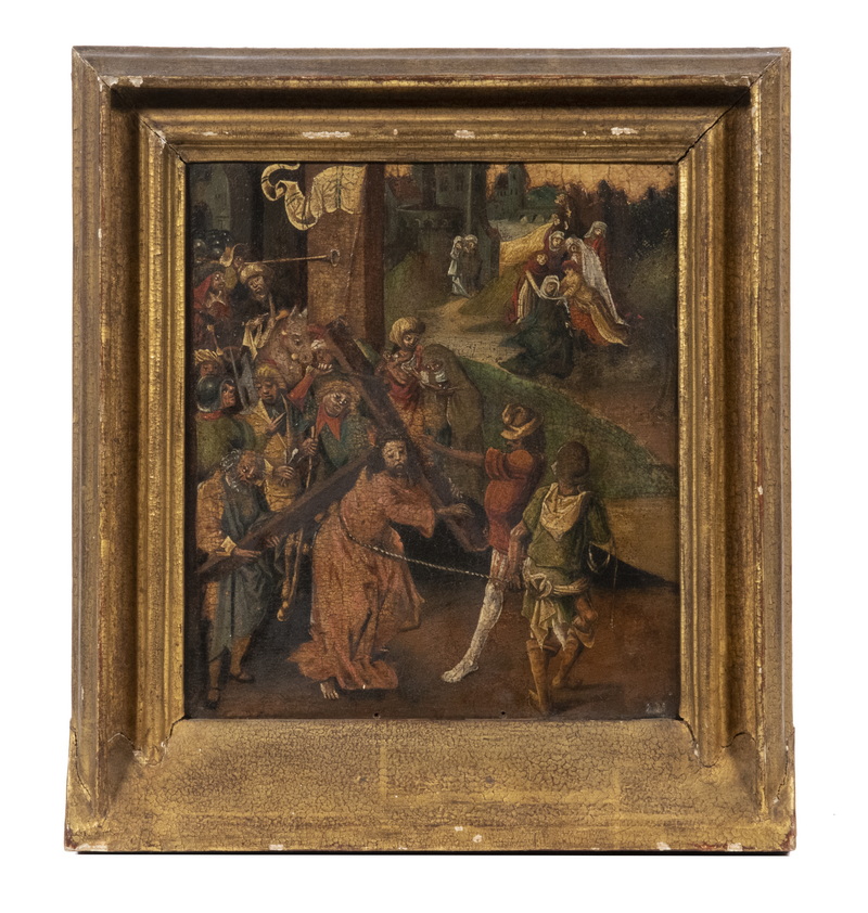 15TH C. GERMAN STATION OF THE CROSS