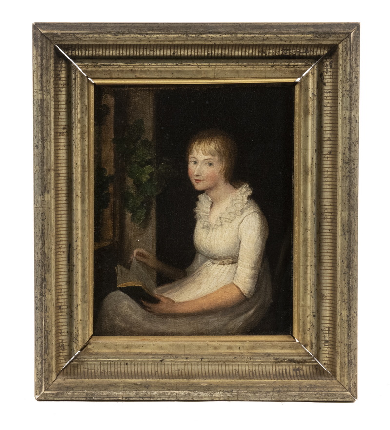 ENGLISH REGENCY PORTRAIT Young Girl