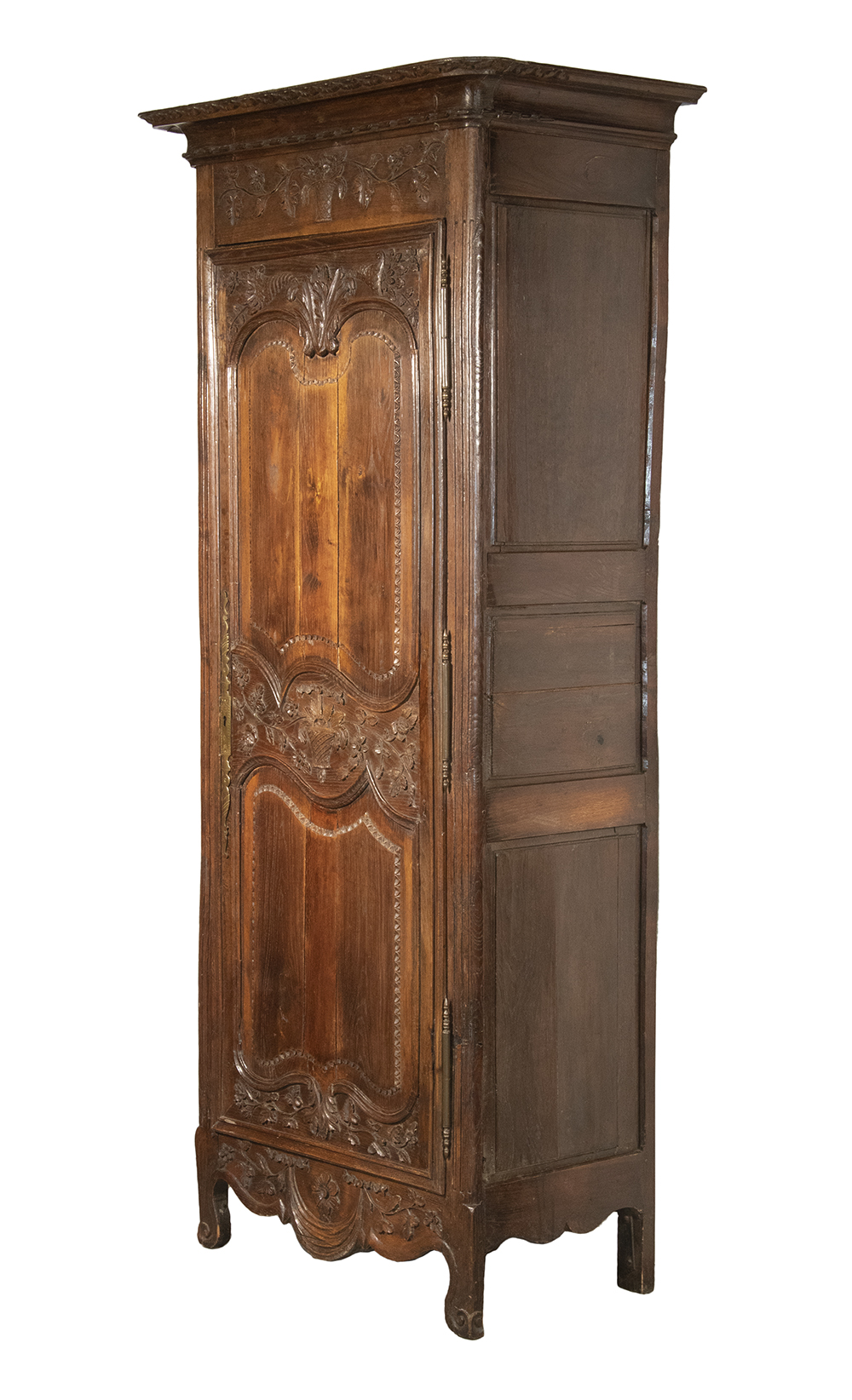 CARVED FRENCH CUPBOARD 18th c  2b4bed