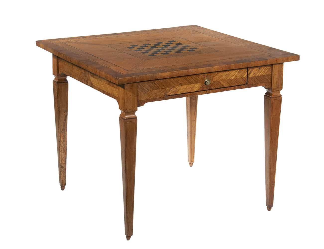 ITALIAN INLAID GAME TABLE 19th 2b4c28