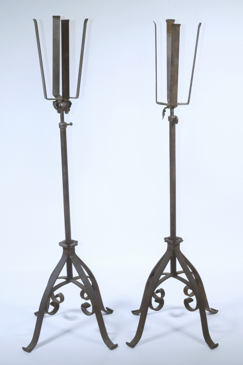 PLANT HOLDERS PR of wrought iron  2b5018