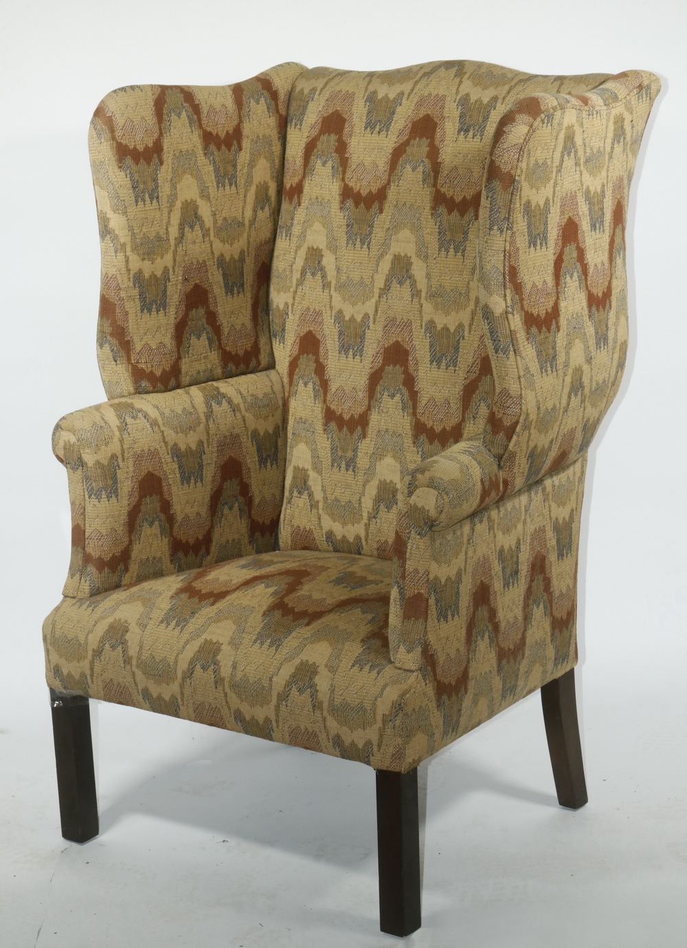 CUSTOM MADE CONTEMPORARY WING CHAIR