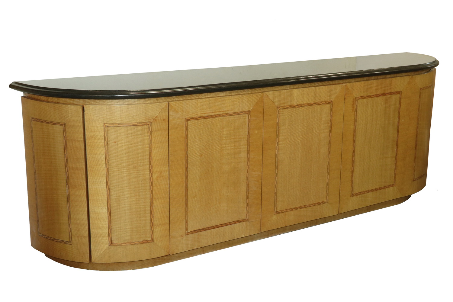MODERNIST STONE TOP OFFICE CREDENZA 2b50d2
