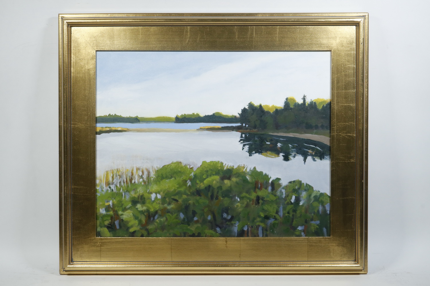 UNSIGNED CONTEMPORARY MAINE PAINTING