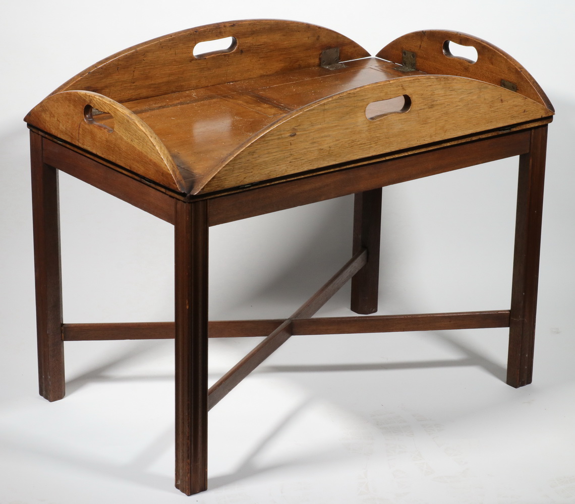 VINTAGE BUTLER'S TABLE Fruitwood