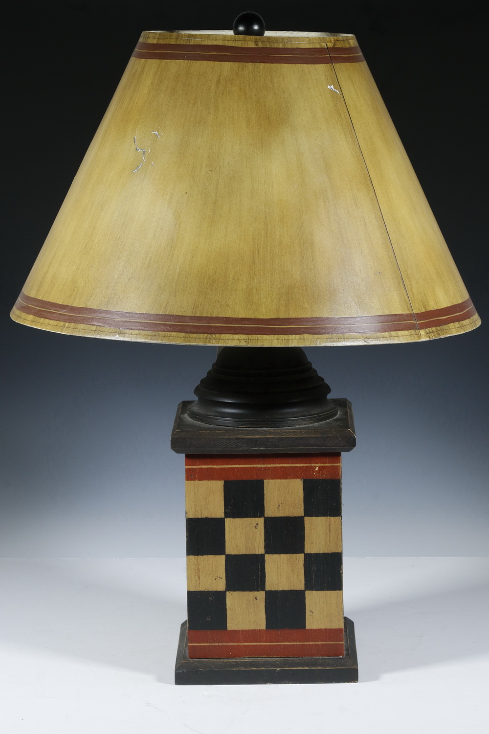 CUSTOM TABLE LAMP Custom painted