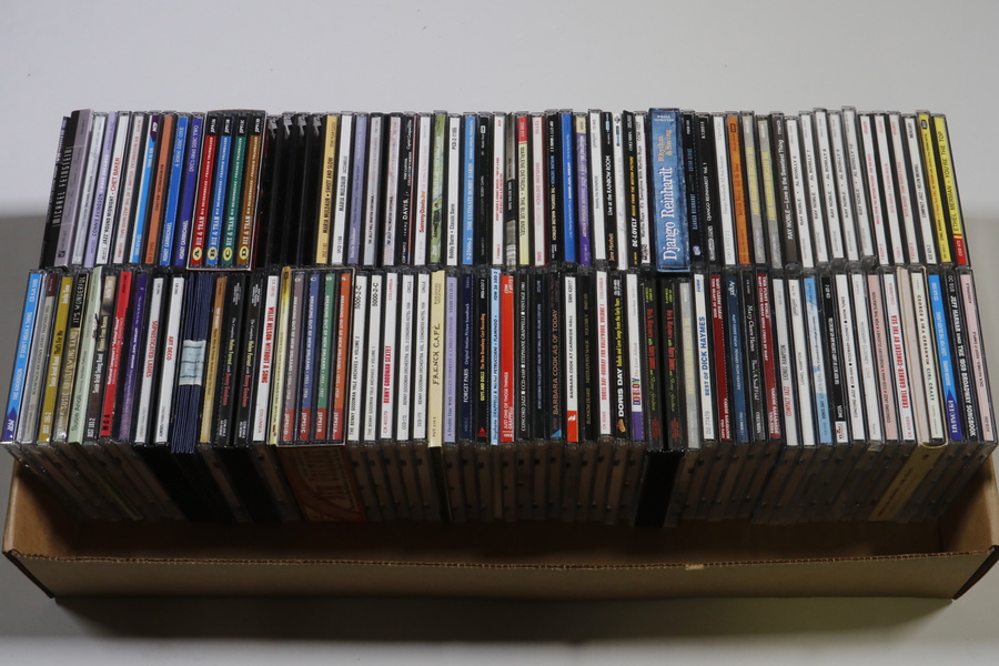 APPROX. (102) MUSIC CDS Box Lot of Over