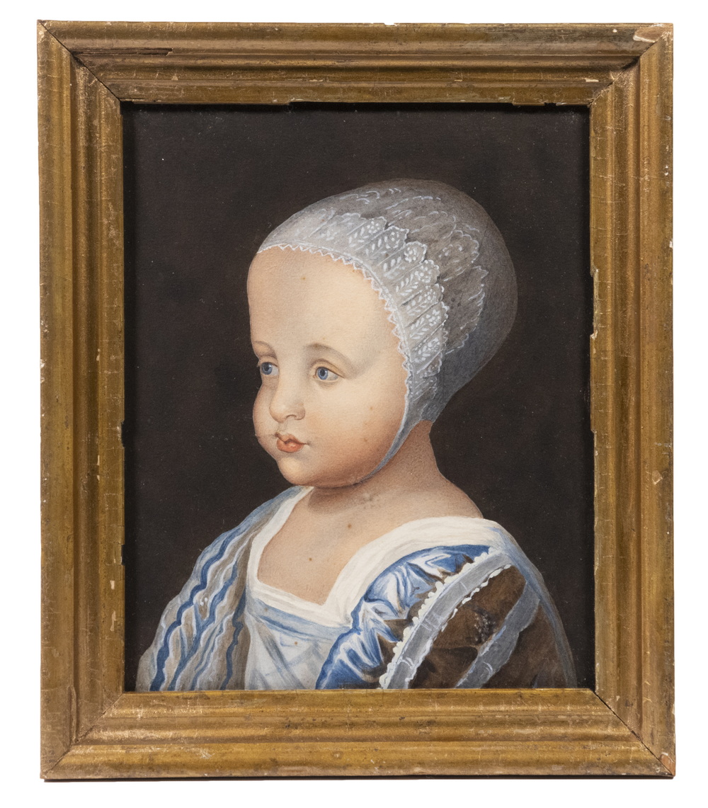 DUTCH STYLE PORTRAIT OF A TODDLER