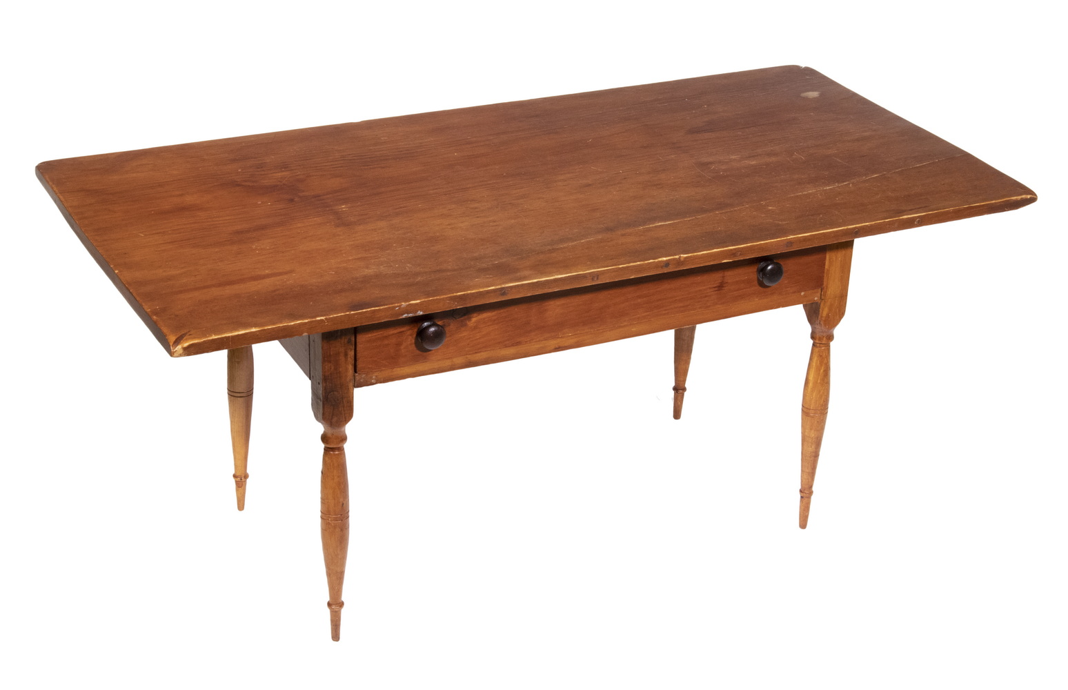 18TH C. SINGLE PLANK TAVERN TABLE,