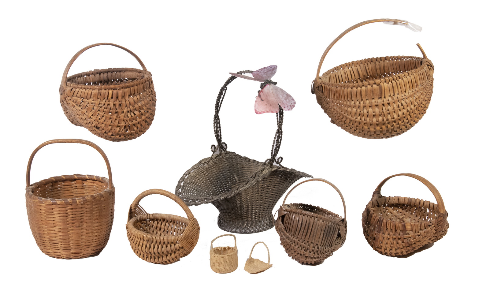 (9) ASSORTED BASKETS Including: