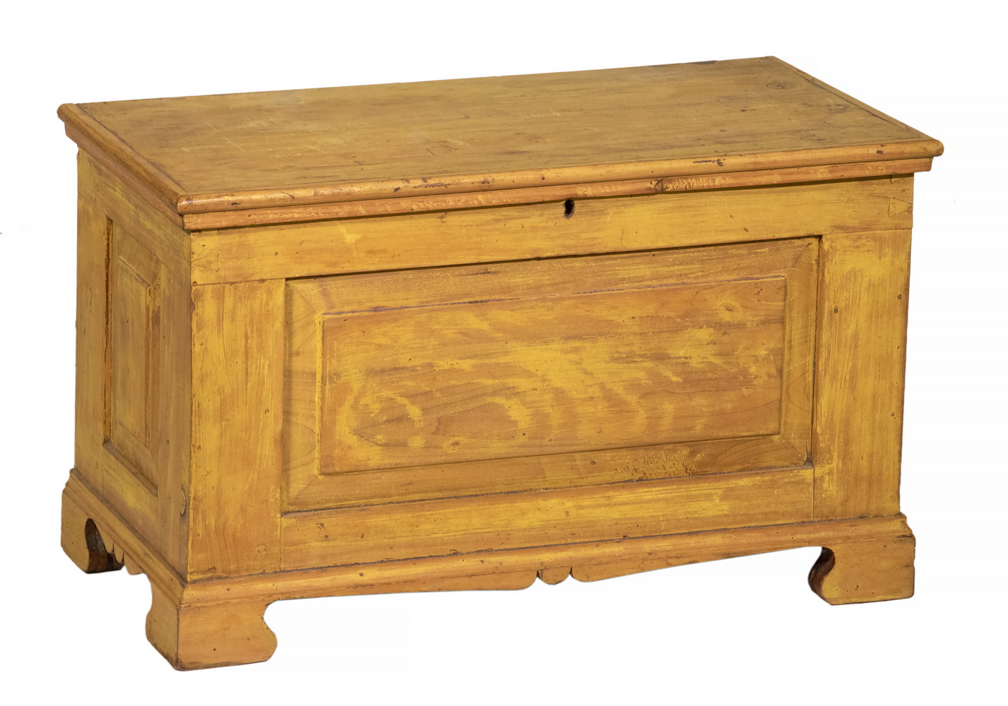 MID 19TH C CHILD S BLANKET CHEST 2b300e