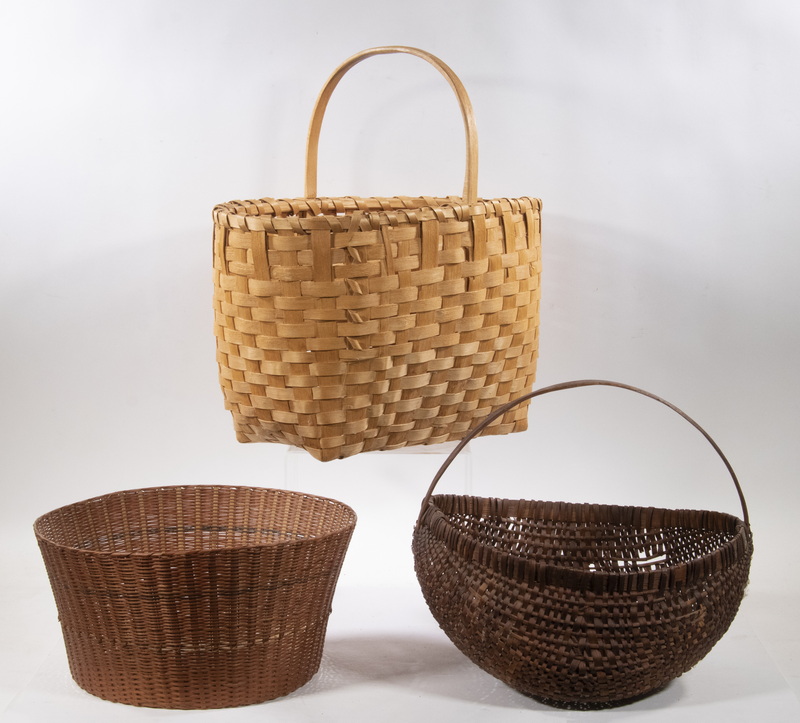 (3) ASSORTED BASKETS Group of (3)