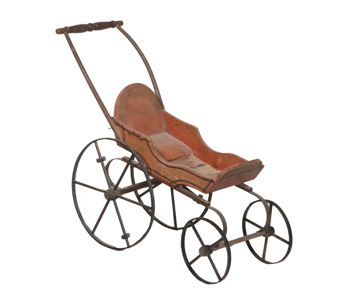 19TH C. DOLL STROLLER Victorian