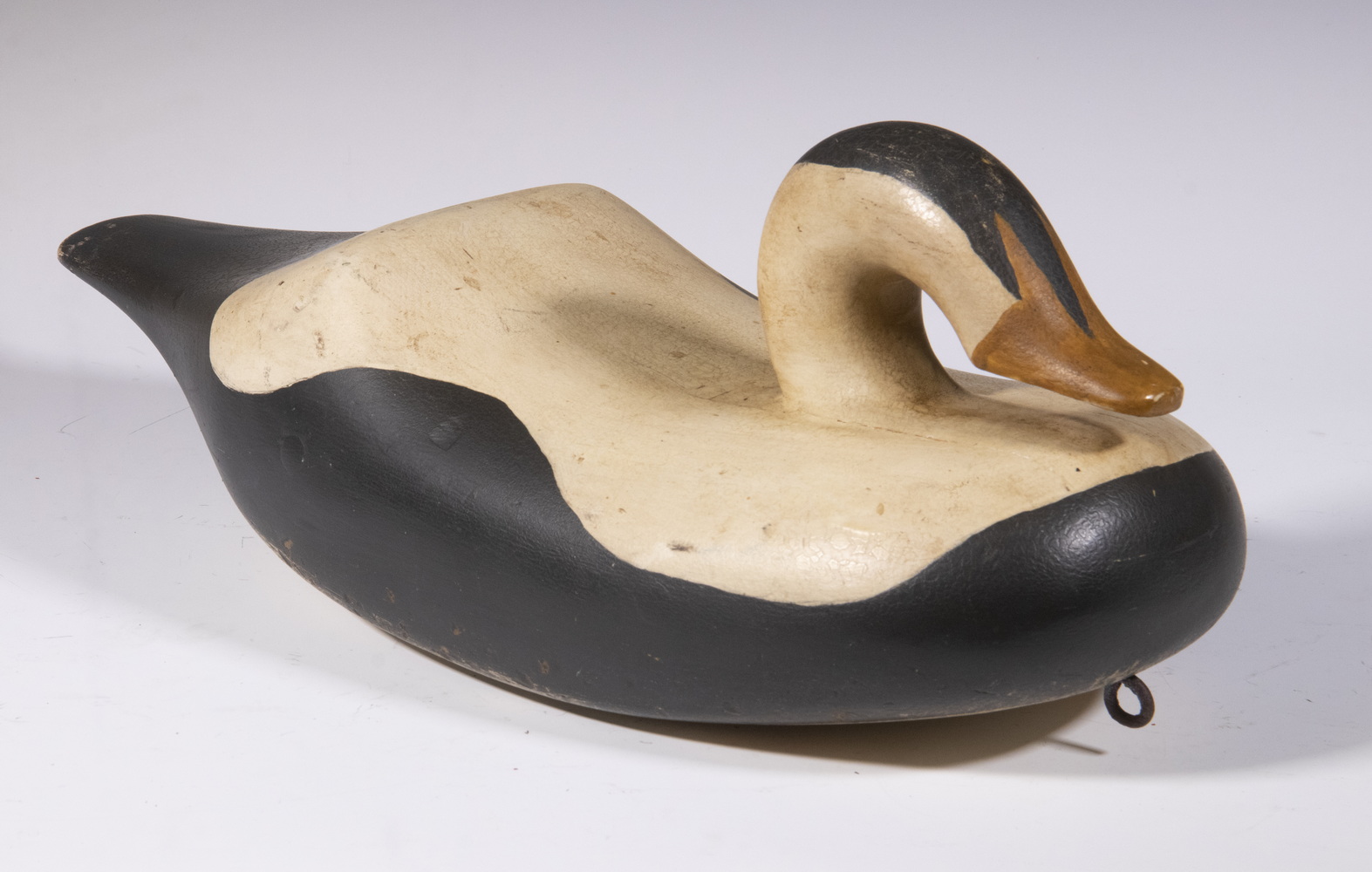 VINTAGE EIDER DUCK DECOY Canadian 2b3081