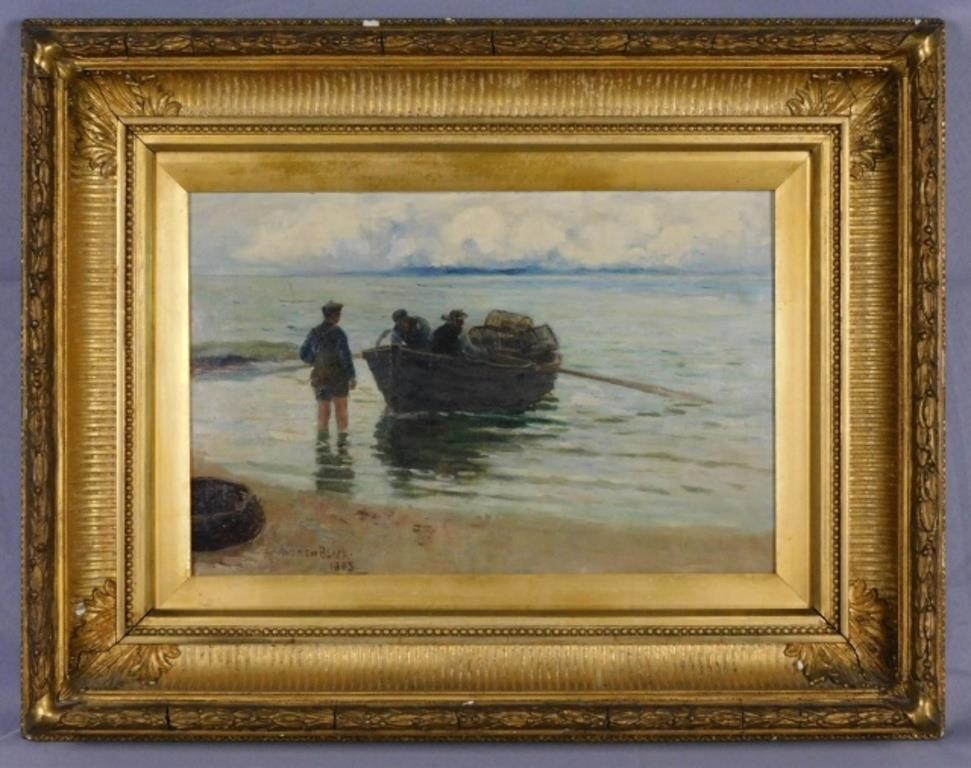 ANDREW BLACK (1850-1916, UK) OIL