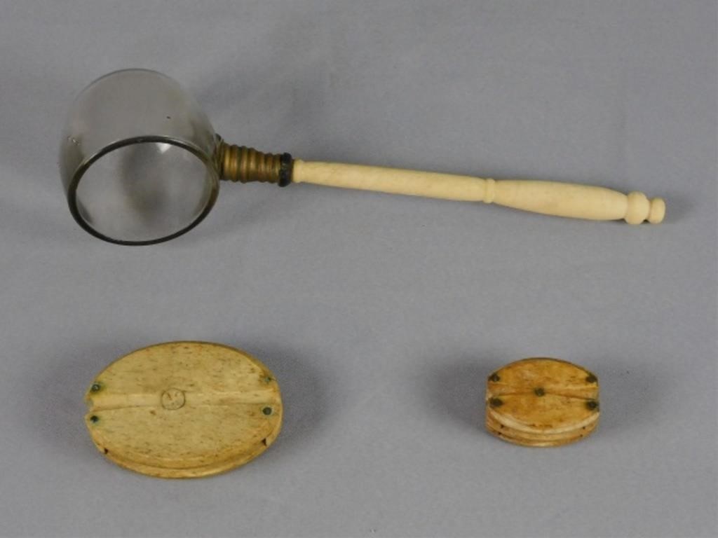  3 WHALING ITEMS 19TH C TO 2b30cc