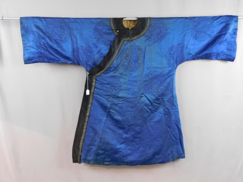  2 QING DYNASTY ROBES TO INCLUDE  2b3106