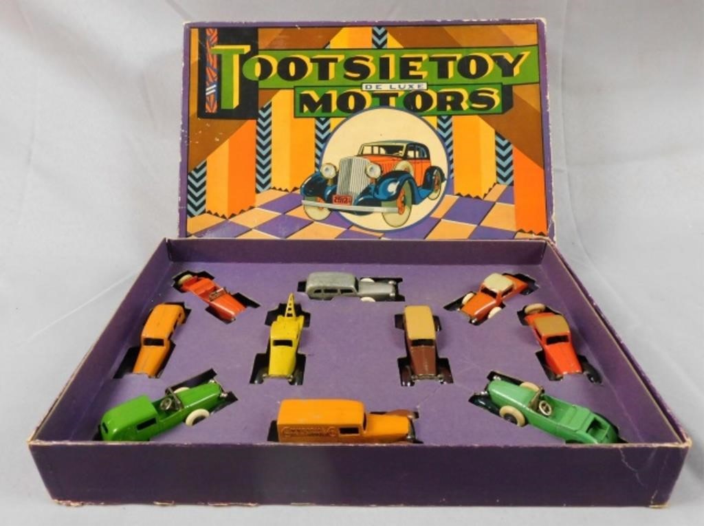 TOOTSIETOY DELUXE MOTORS BOX SET  2b31d9