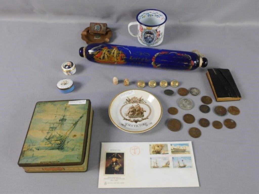 ROYAL NAVY AND LORD NELSON RELICS  2b331f