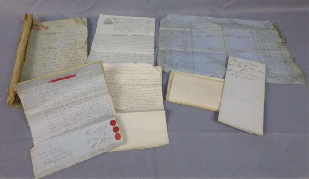 HISTORIC MARITIME SHIPPING DOCUMENTS.