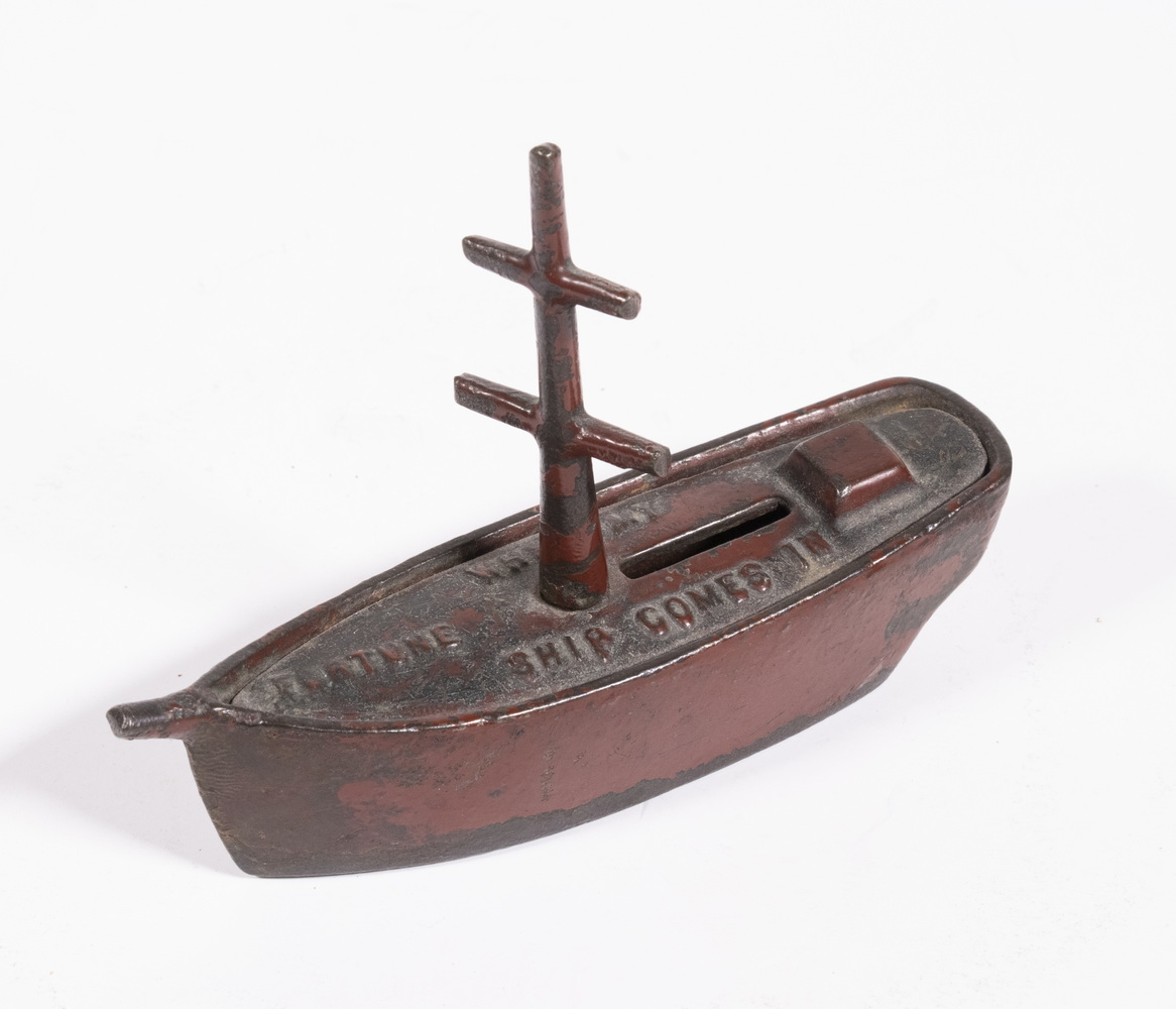 CAST IRON "FORTUNE" SHIP STILL