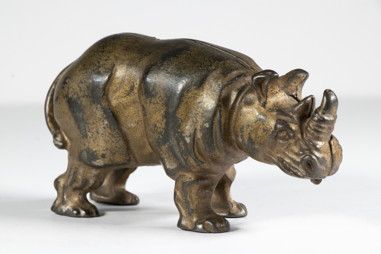 RHINOCEROS STILL BANK Early 20th