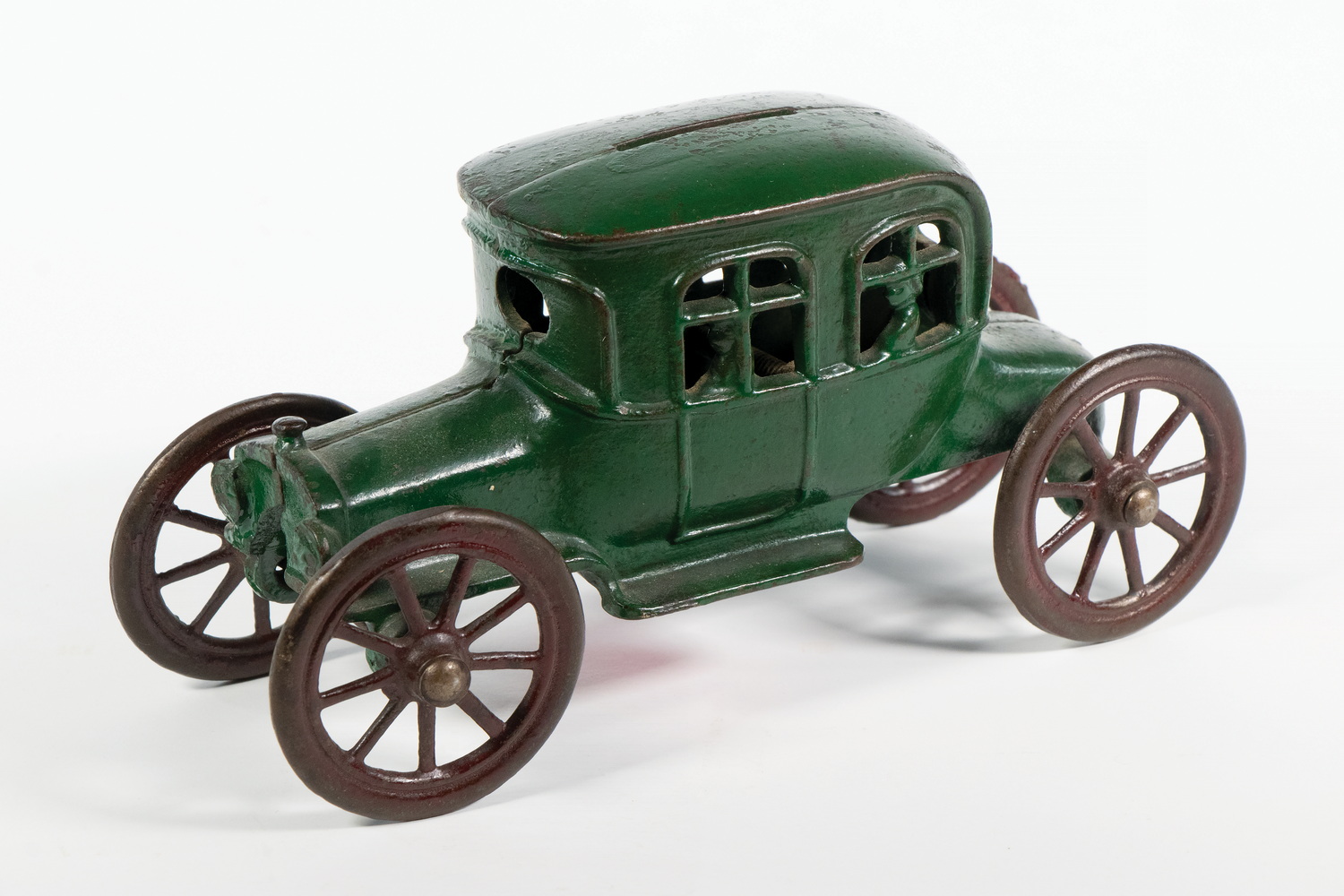 A.C. WILLIAMS CAR FORM CAST IRON BANK