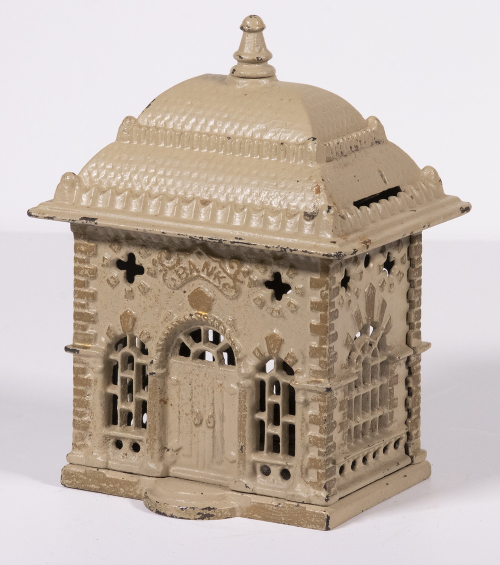 CAST IRON HOME SAVINGS BANK Circa 2b3533