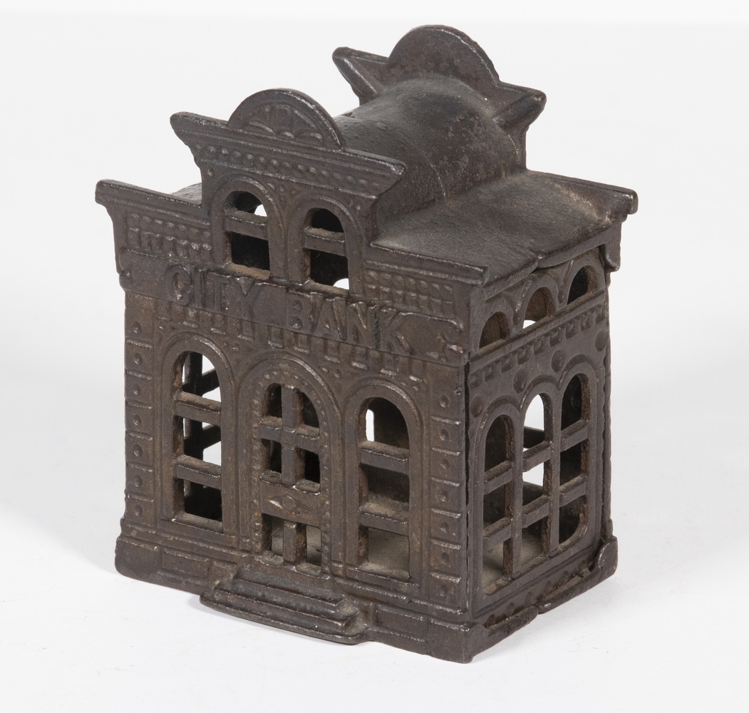 CAST IRON CITY BANK STILL BANK 2b3576