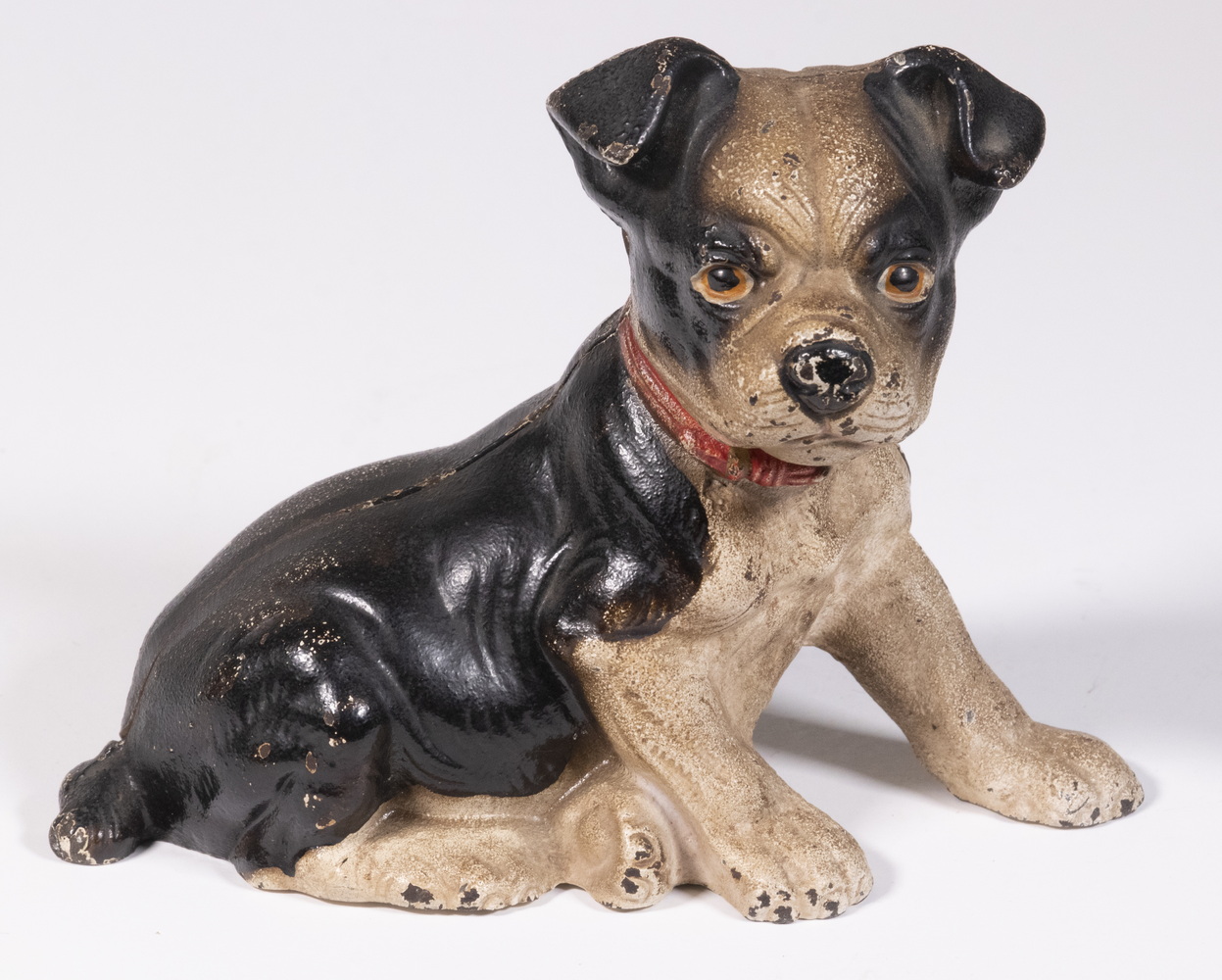 HUBLEY CAST IRON BOSTON TERRIER STILL