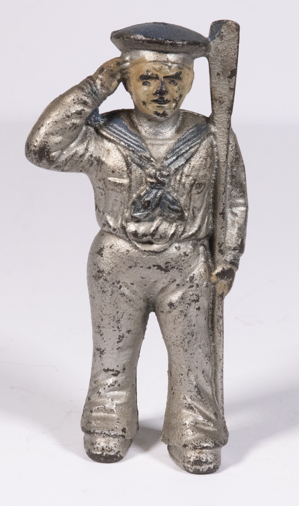 CAST IRON SALUTING SAILOR   2b3598