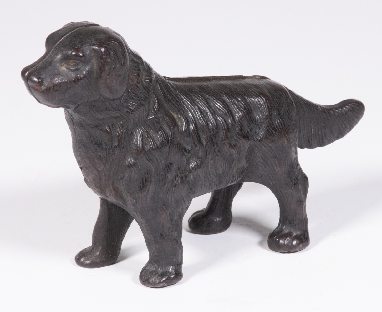 ARCADE NEWFOUNDLAND DOG IRON STILL 2b35ae