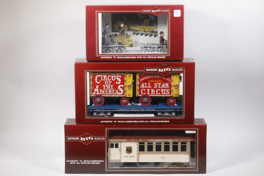 (3) BOXED BACHMANN BIG HAULERS