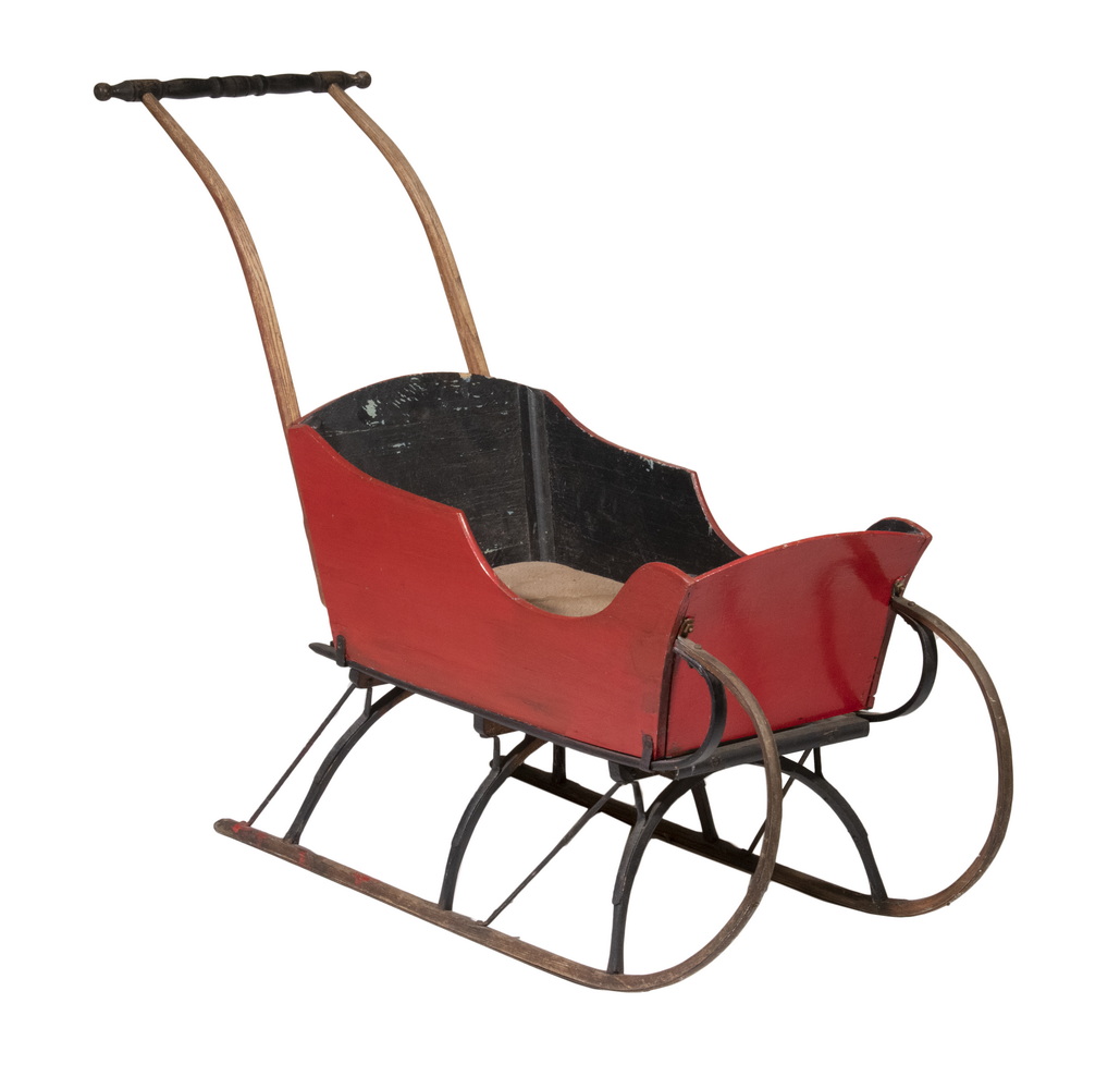 CHILD'S SLEIGH BY PARIS MFG CO