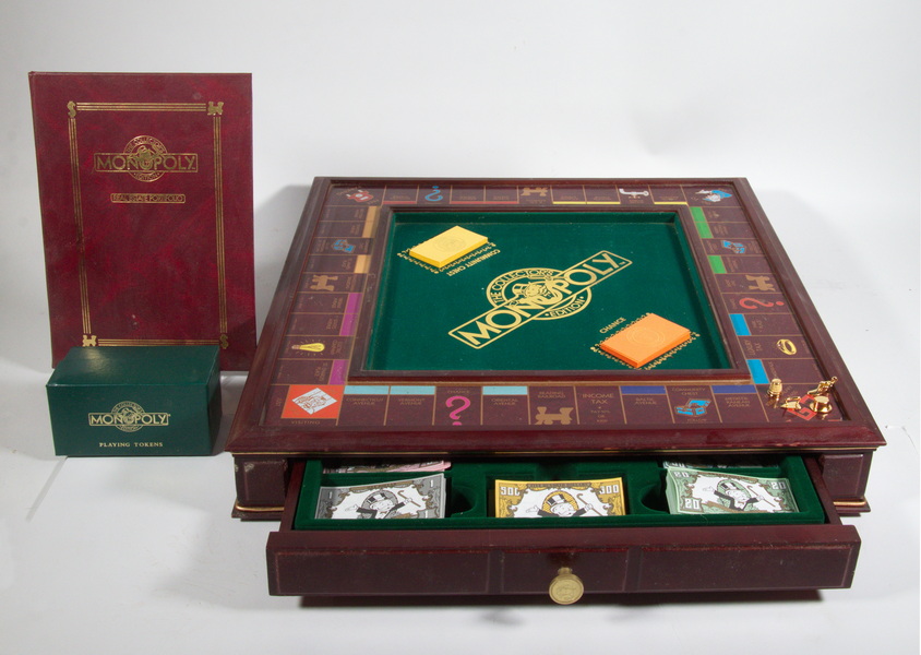 FRANKLIN MINT MONOPOLY GAME The