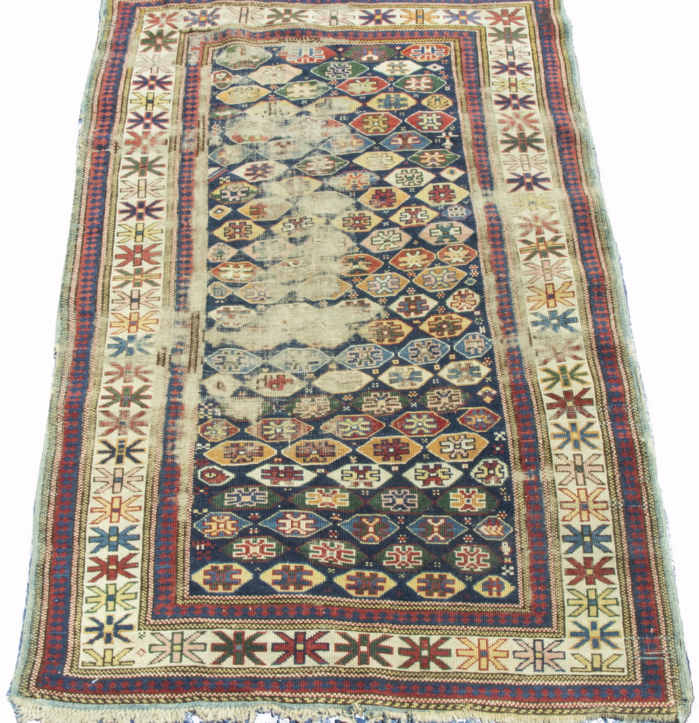 CHI CHI RUG Staggered rows of octagons 2b3a29