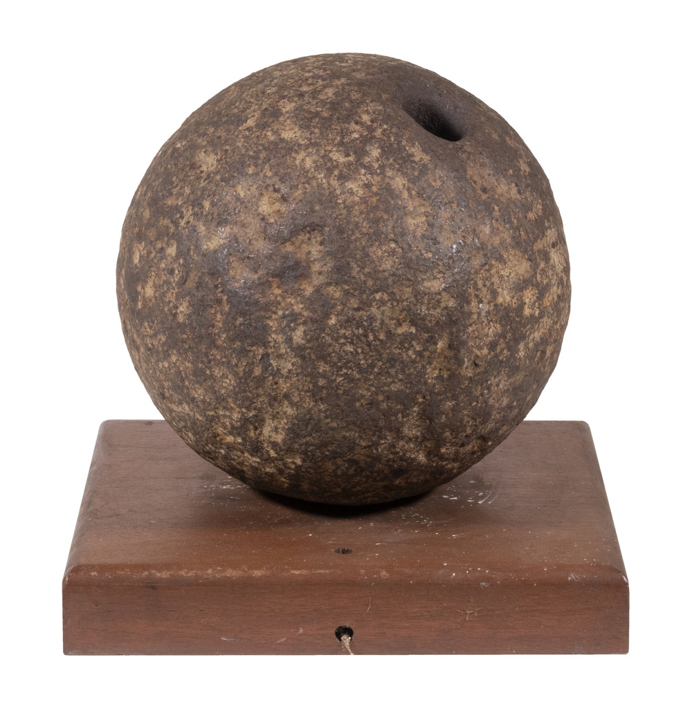 LARGE CIVIL WAR NAVAL EXPLODING CANNONBALL,