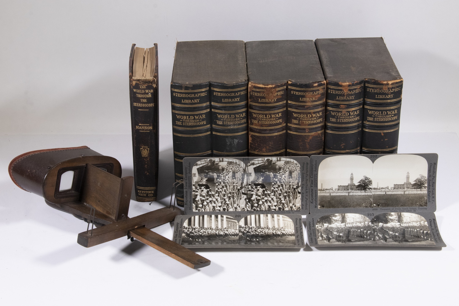 SIX VOLUME SET STEREOVIEW CARDS