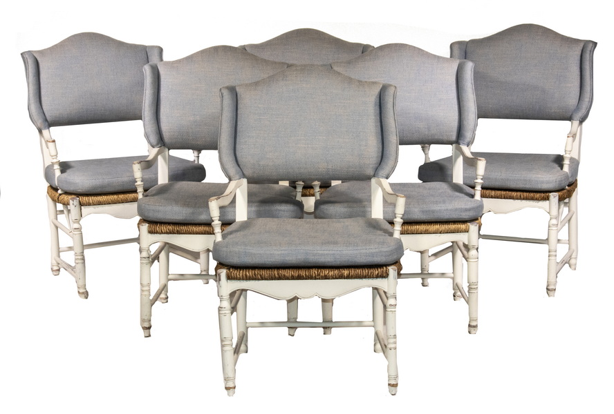 (SET OF 6) CUSTOM FRENCH PROVINCIAL