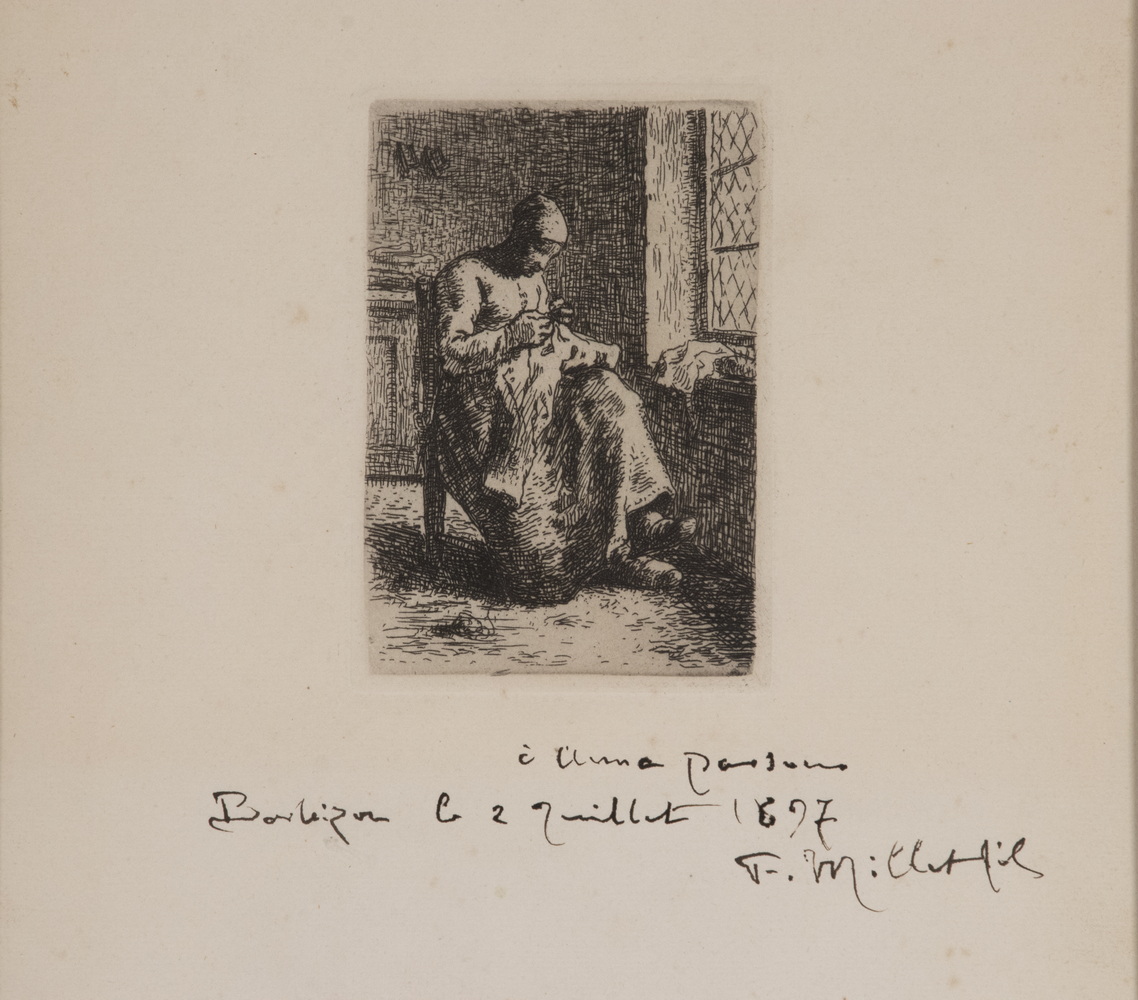 JEAN FRANCOIS MILLET FRANCE 1814 1875  2b3b0c