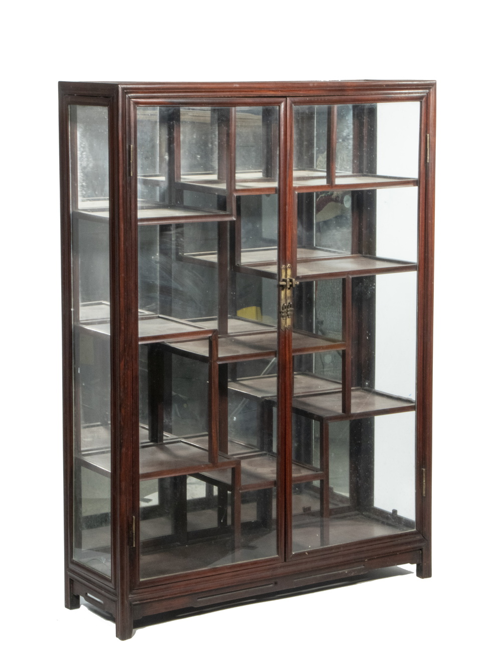 ROSEWOOD DISPLAY CABINET Chinese 2b3b1e